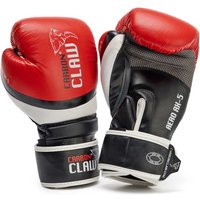 Image of Carbon Claw Aero AX5 Leather Sparring Gloves RedBlack 16oz