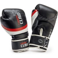 Image of Carbon Claw Aero AX5 Leather Sparring Gloves BlackRed 16oz