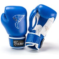 Image of Carbon Claw AMT CX7 Blue Leather Sparring Gloves 8oz