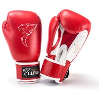 Image of Carbon Claw AMT CX7 Red Leather Sparring Gloves 10oz