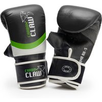 Image of Carbon Claw Arma AX5 Leather Bag Mitts BlackGreen M L