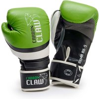 Image of Carbon Claw Arma AX5 Leather Sparring Gloves GreenBlack 16oz
